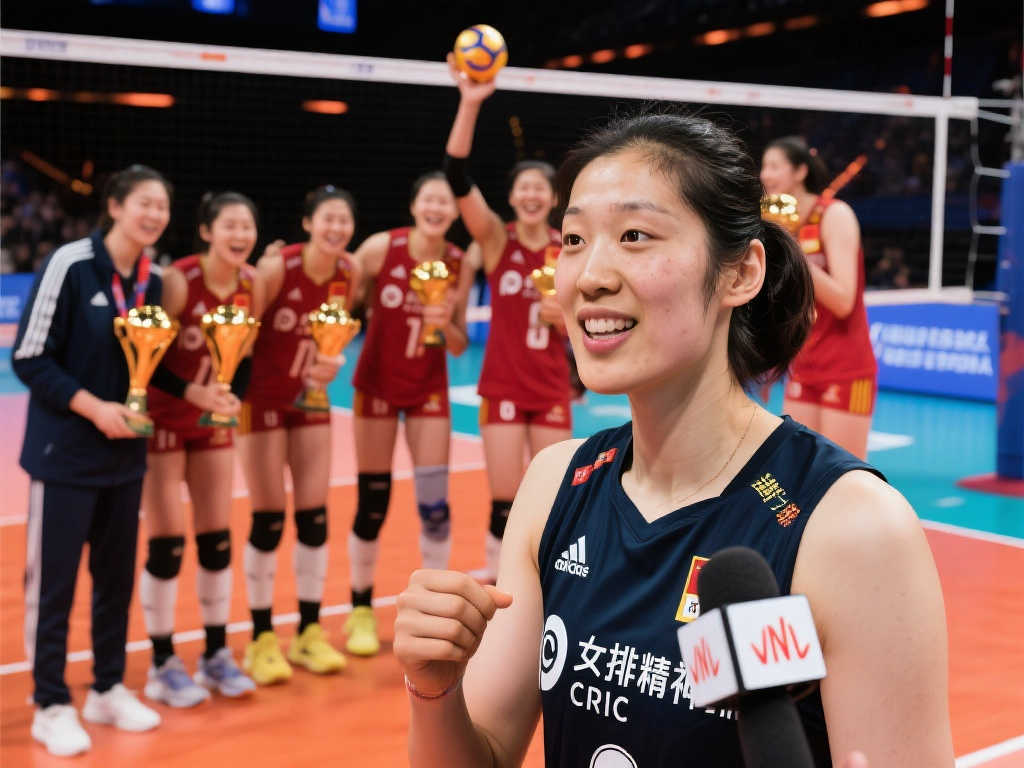 朱婷：中国女排实力雄厚，期待更多选手登上国际顶尖舞台