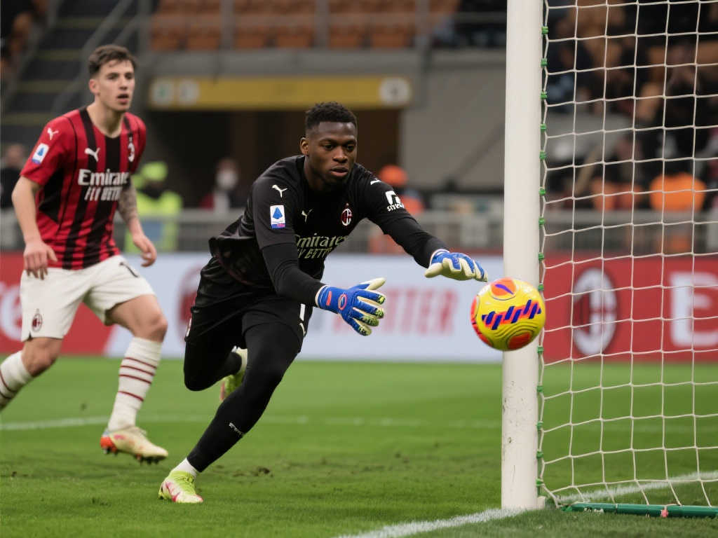 米兰失守!奥尔索里尼内切妙射破死角,迈尼昂无可奈何! 米兰失守!奥尔索里尼内切妙射破死角,迈尼昂无可奈何!